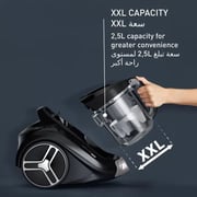 Tefal Bagless Vacuum Cleaner Black/Grey TW4B25HA