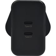 Deviced 2 Port GaN Wall Charger Black
