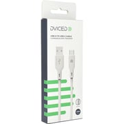 Deviced USB-C Cable 1.25m White