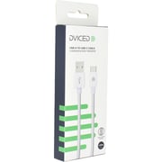 Deviced USB-C Cable 1.25m White