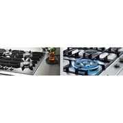 Miele 5 Burners Gas Hob 90cm Silver/Black KM 2054 G