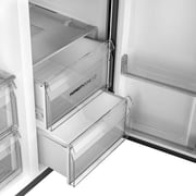 Haier Side By Side Refrigerator 600L Sunlight Steel - HRF-768SS
