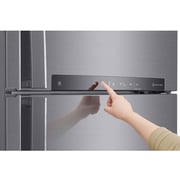 LG Top Mount Refrigerator 592L Platinum Silver - LTH852HLHM