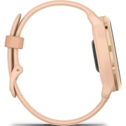 Garmin 010-02985-03 Vivoactive 6 Smartwatch Metallic Pink Dawn with Pink Dawn Band