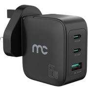 Mycandy GaN Travel Charger Black
