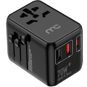Mycandy Travel Adapter Black