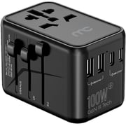 Mycandy Travel Adapter Black