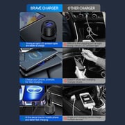 Brave QC 3.0 Port Car Charger Black