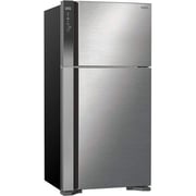 Hitachi Top Mount Refrigerator 550L Silver - RV760PUK7K4BSL