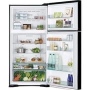 Hitachi Top Mount Refrigerator 550L Silver - RV760PUK7K4BSL