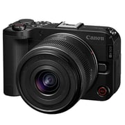 Canon EOS R50 V Mirrorless Camera Body Black With RF-S 14-30mm F/4-6.3 IS STM PZ Lens
