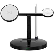 Wiwu 4-in-1 Magnetic Charger Black - WI-W032BLK
