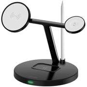 Wiwu 4-in-1 Magnetic Charger Black - WI-W032BLK