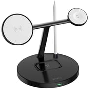 Wiwu 4-in-1 Magnetic Charger Black - WI-W032BLK