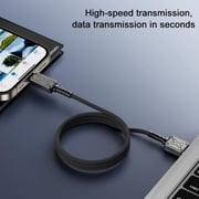 Wiwu Titan USB-C to USB-C Cable 1.2m, 100W Power Delivery, Tarnish-WI-C038CCTRN