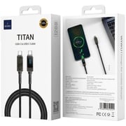 Wiwu Titan USB-C to USB-C Cable 1.2m, 100W Power Delivery, Tarnish-WI-C038CCTRN