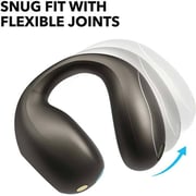 Anker C40i Clip-On Earbuds, Secure Fit, Lightweight, Rich Audio, Dark Grey-A3331HZ1