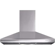 Elba Silver90600 90CM Built-In Range Hood, Powerful Extraction, Silver