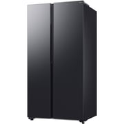 Samsung RS70F65Q1FAE Side-by-Side Refrigerator, Water Dispenser, Inox