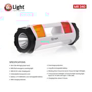 Mr. Light MR340 5W LED Flashlight - Energy Efficient, Bright Output
