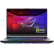 Asus ROG Strix G16 Gaming (2025) Laptop - 2nd Gen / Intel Core Ultra 9-275HX / 16inch / 1TB SSD / 32GB RAM / 16GB NVIDIA GeForce RTX 5080 Graphics / Windows 11 Home / English & Arabic Keyboard / Gray / Middle East Version - [G615LW-G321W]