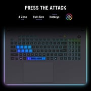 Asus ROG Strix G16 Gaming (2025) Laptop - 2nd Gen / Intel Core Ultra 9-275HX / 16inch / 1TB SSD / 32GB RAM / 16GB NVIDIA GeForce RTX 5080 Graphics / Windows 11 Home / English & Arabic Keyboard / Gray / Middle East Version - [G615LW-G321W]