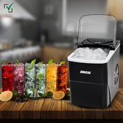 Jinou JT-105 Countertop Ice Maker with 2L Refillable Water Tank, Black