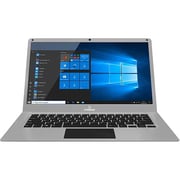 Ctroniq N14X (2024) Notebook - Intel Celeron N4020 / 14.1inch HD / 128GB / 4GB RAM / Shared Intel HD Graphics / Windows 11 / English Keyboard / Grey / International Version - [CT23NB02GY]