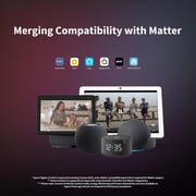 Aqara Dual Relay Module T2 with Matter Support, Smart Home Integration, White