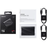 Samsung T9 Portable SSD 1TB External Drive – Black – MKTP