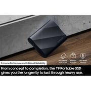 Samsung T9 Portable SSD 1TB External Drive – Black – MKTP