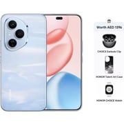 Honor 400 Pro 5G 512GB 12GB RAM Tidal Blue Smartphone - DNP-NX9 + Choice Earbuds Clip + Phone Case + Watch 5