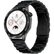 Swiss Military Smart Watch, Black Metal Strap, Fitness & Health Tracker, WCH-INTL
