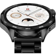 Swiss Military Smart Watch, Black Metal Strap, Fitness & Health Tracker, WCH-INTL