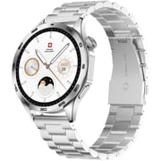 Swiss Military Smart Watch, Silver Steel Strap, Fitness & Health Tracker, WCH-INTL