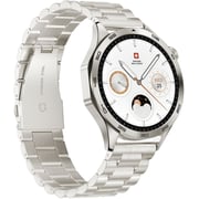 Swiss Military Smart Watch, Gold Steel Strap, Fitness & Health Tracker, WCH-INTL