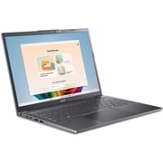 Acer Aspire 14 (2025) Copilot+ PC - 2nd Series / Intel Core Ultra 7-256V / 14inch WUXGA / 1TB SSD / 16GB RAM / Shared Graphics / Windows 11 Home / English & Arabic Keyboard / Steel Grey / Middle East Version - [A14-52MT-77YQ]