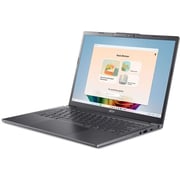 Acer Aspire 14 (2025) Copilot+ PC - 2nd Series / Intel Core Ultra 7-256V / 14inch WUXGA / 1TB SSD / 16GB RAM / Shared Graphics / Windows 11 Home / English & Arabic Keyboard / Steel Grey / Middle East Version - [A14-52MT-77YQ]