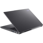 Acer Aspire 14 (2025) Copilot+ PC - 2nd Series / Intel Core Ultra 7-256V / 14inch WUXGA / 1TB SSD / 16GB RAM / Shared Graphics / Windows 11 Home / English & Arabic Keyboard / Steel Grey / Middle East Version - [A14-52MT-77YQ]