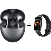 Huawei T0020 FreeBuds 6 Wireless Earbuds Black + Band 9