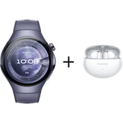 Huawei Watch 5 Smartwatch Purple + FreeBuds 6i - RTS-AL00