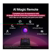 LG 50 inch UHD AI UA85 4K Smart TV AI Magic remote HDR10 webOS25 [50UA85006LA]