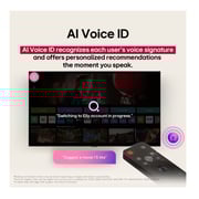 LG 50 inch UHD AI UA85 4K Smart TV AI Magic remote HDR10 webOS25 [50UA85006LA]