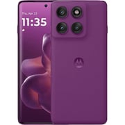 Motorola Edge 60 Pro 5G 512GB 12GB RAM Sparkling Grape Dual Sim Smartphone + Moto Buds+ + Charger 68W + Screen Damage Protection