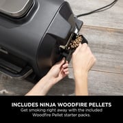 Ninja Woodfire Pro XL Electric BBQ Grill & Smoker OG850ME
