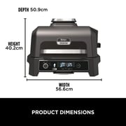 Ninja Woodfire Pro XL Electric BBQ Grill & Smoker OG850ME