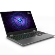 Lenovo LOQ 15IRX9 Gaming (2023) Laptop - 13th Gen / Intel Core i7-13650HX / 15.6inch FHD / 512GB SSD / 24GB RAM / 6GB NVIDIA GeForce RTX 4050 Graphics / Windows 11 /English & Arabic Keyboard / Luna Grey / Middle East Version - [83DV00ULPS]