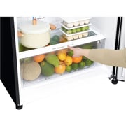 LG Top Mount Refrigerator 509L Glass Black - LTC752SGGM