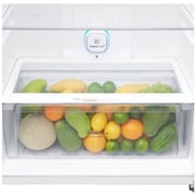 LG Top Mount Refrigerator 509L Glass Black - LTC752SGGM