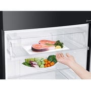 LG Top Mount Refrigerator 509L Glass Black - LTC752SGGM